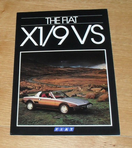 Fiat brochure 1985 - fiat, vs