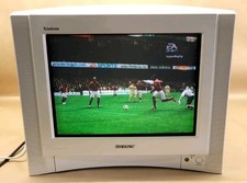 Sony Trinitron KV-13FS110 13 Pollici TV Retro Gaming CRTV Senza Telecomando FUNZIONA! *LEGGI*