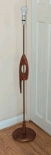 Mid Century Teak Floor Lamp