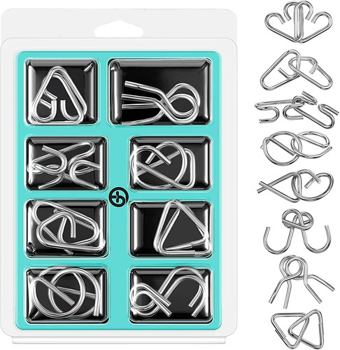 Set rompicapo metallo - 8,