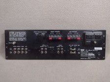 Targa posteriore NAD 3080 1978