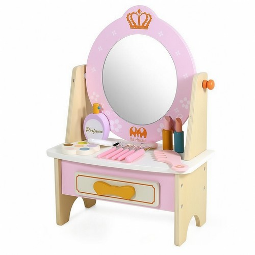 Coiffeuse table rose jeu - de,