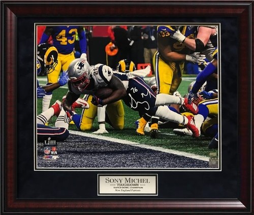 Foto autografo sony michel - foto,