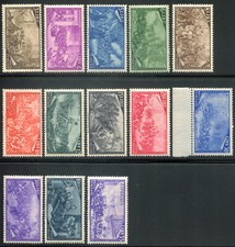1948 Repubblica Risorgimento serie completa di 13 valori nuovi spl ** MNH