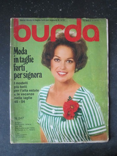 Burda con cartamodelli 247 - cartamodelli,