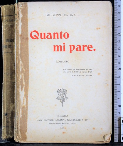 Quanto pare giuseppe - quanto,