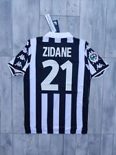 MAGLIA ZINEDINE ZIDANE 1999 2000 RETRO LEGA CALCIO VINTAGE KAPPA BIANCONERA