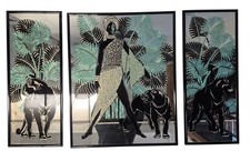 Specchio trittico vintage