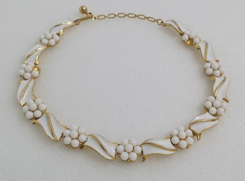 Collana vintage corona trifari - vintage,