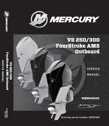 Mercury 250 300 fourstroke - v8,