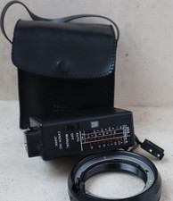 Flash esterno analogico Vintage Canon 133d Speedlite Flash con anello e custodia