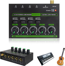 Mixer Audio Stereo a 4 Canali