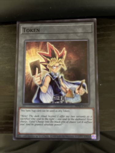 Gettone yugi chaos - yu-gi-oh!,