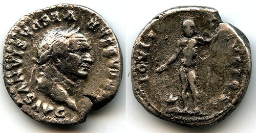 Raro denario argento - in, 'iovis