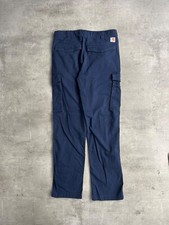 CARHARTT CARGO PANTS BLUE W32X32
