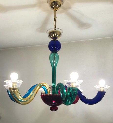 Lampadario vetro murano - vetro, di