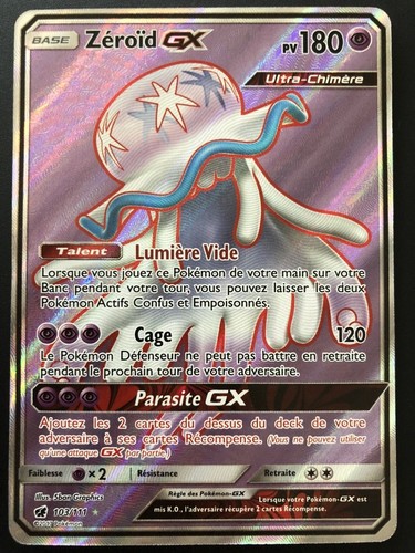 Carte pokemon zeroïd 103 - pokemon,
