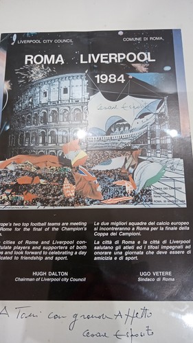 Poster finale coppa campioni - finale,