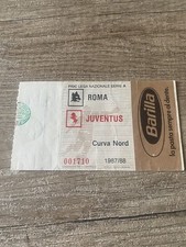 Roma-juventus biglietto/ticket