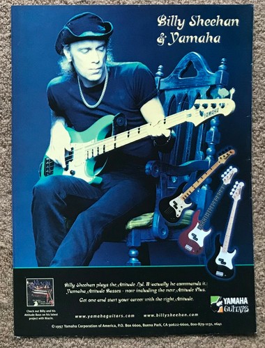Billy sheehan yamaha - sheehan, 1997