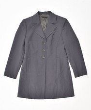 Giacca blazer donna SISLEY linea lunga 3 bottoni IT 42 grigio medio poliestere DG03