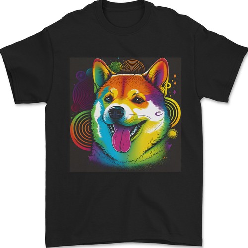 Una maglietta uomo shiba - una,