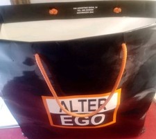 ALTER EGO - BUSTA SHOPPER BAG CON MANICI DI CORDINO - VINTAGE ORIGINALE