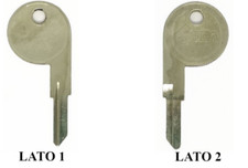 Chiave grezza originale Silca