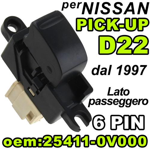 Pulsante alzacristallo - pulsante,