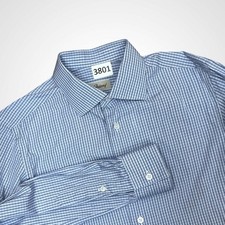 Camicia elegante Brioni blu a