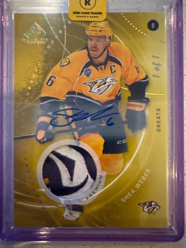 Shea weber 2025 upper deck - weber,