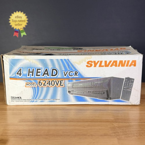 Nuovo sylvania 6240ve vcr - sylvania,