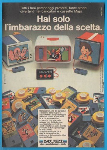 Mupi caricatori goldrake 1980 - caricatori,
