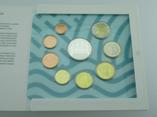 San marino coin set - san,