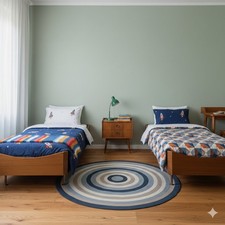  Coppia Letti Singoli Vintage