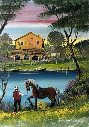 Oil painting canvas - oil, on