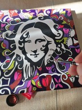 Olio Acrilico Gioconda Monnalisa 40/40 Bellissimo Più Regalo Libro