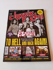 Rivista Classix Metal N.35 Saxon Tesla Doro Sadus