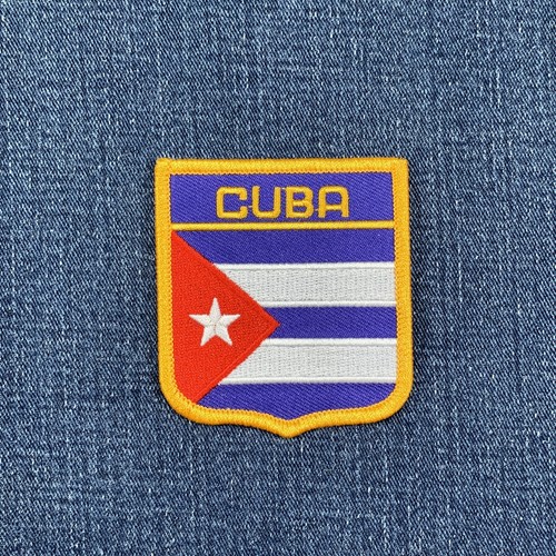 Patch cuba distintivo scudo - distintivo,