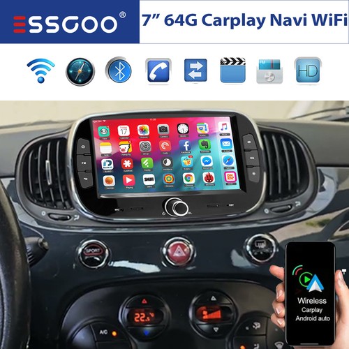 Per fiat 500 2016 2019 - 500, 2016-2019