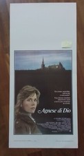 locandina originale AGNESE DI DIO prima ed.1986 JANE FONDA - NORMAN JEWINSON