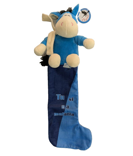 Calza napoli peluche - calza,