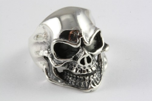 Biker chopper anello - biker, teschio