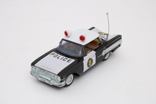 Tin Toy police car giocattolo