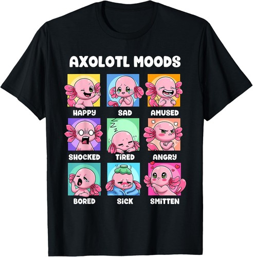 Maglietta axolotl - maglietta,