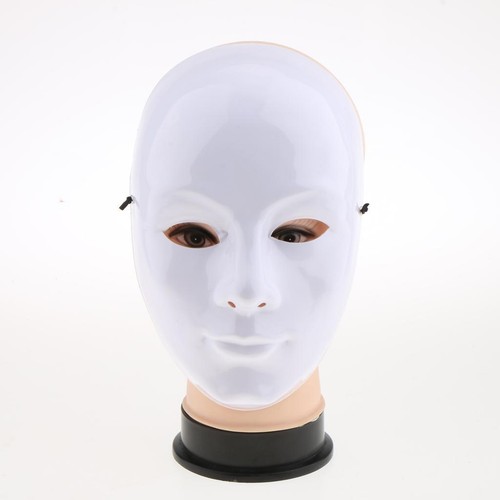 Masque blanc non peint - , à