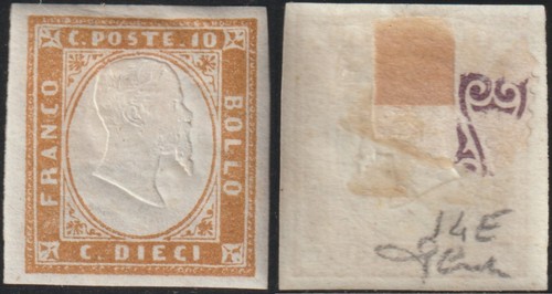 1861 effigie nuovo - 10, c.