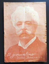 1908 IL GIORNALINO DELLA DOMENICA in morte di Edmondo De Amicis