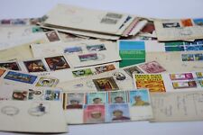 lotto 2 francobolli misti studio da catalogare filatelia kg viaggiati vari