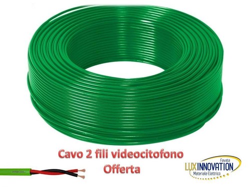 Cavo per videocitofono 2x1 - cavo,